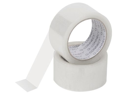 Fita adesiva q-connect polipropileno transparente 66 mt x 5 cm , Q-connect , 25934 , 5705831017917